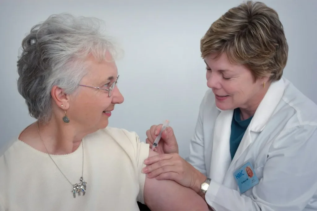 Doctor with an elderly patient – medical continuing power of attorney